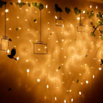 Cortina LED corazones 1,10m - Image 2