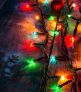 Guirnaldas multicolor 90 luces LED solares 10 mts