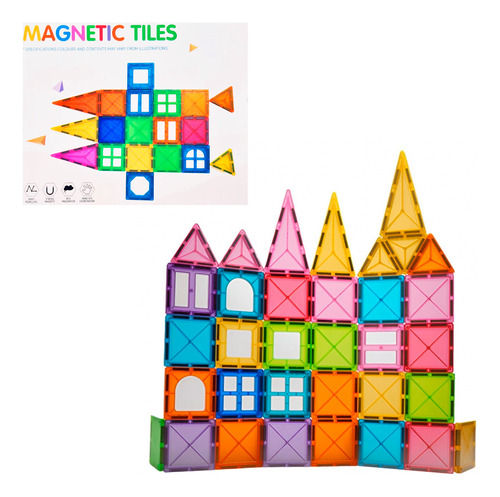 Juego de construcción magnético 80 piezas C375 - Image 5