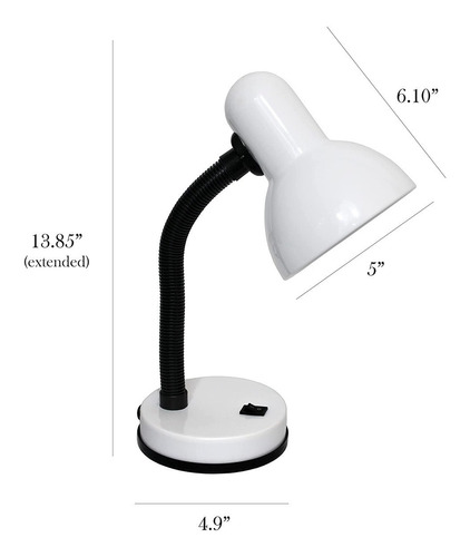 Lámpara velador de escritorio flexible 203 - Imagen 3
