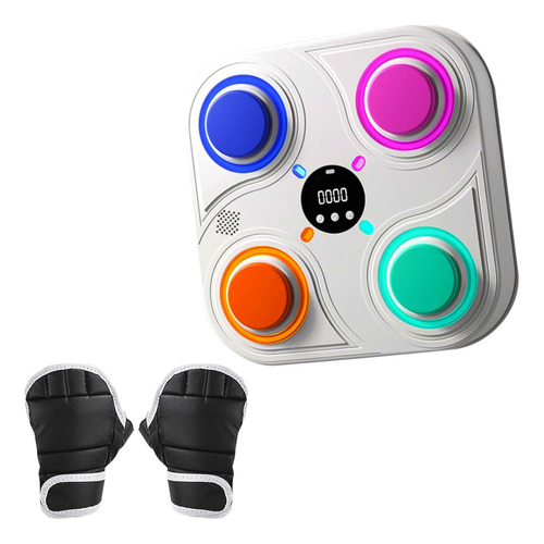 Máquina de boxeo y guantes con música 1210