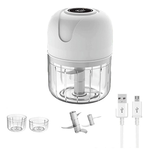 Mini procesadora trituradora de alimentos USB 7075 - Image 11