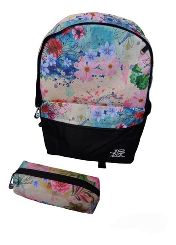 Mochila 17 Pulgadas Con Entrada Usb Y Cartuchera 12507 - Image 2