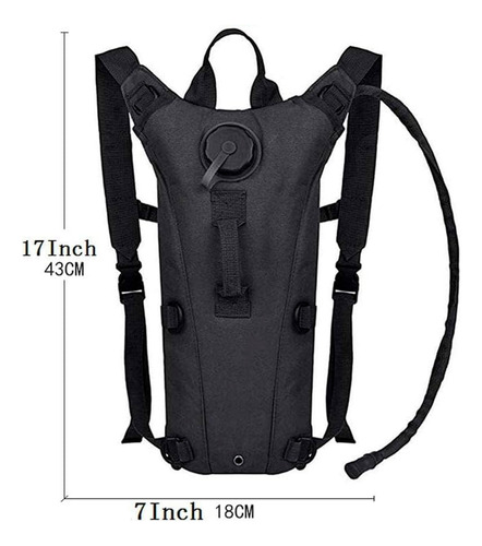 Mochila deportiva con bolsa hidratación Kms18 - Image 19