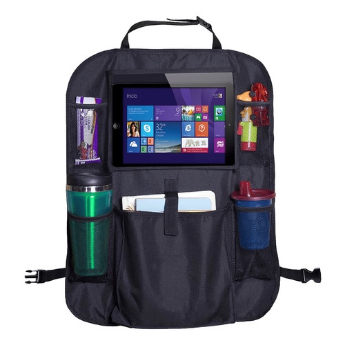 Organizador porta tablet para asiento de auto