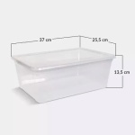 Organizador De Zapatos Caja Transparente Art 6054 Colombraro - Image 2