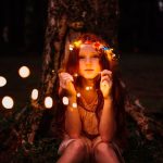 Pack X10 Coronas Guirnaldas Flores Rosas Luz Led Hawaiana - Imagen 5