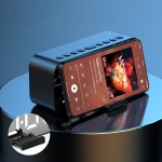 Reloj Despertador Parlante Bluetooth Radio Y Soporte Celular - Image 18