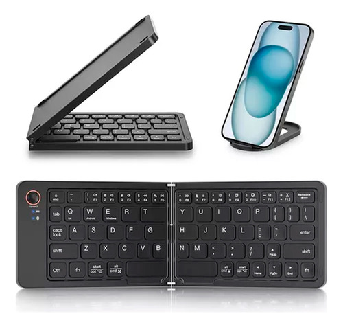 Teclado Plegable Para Celulares Notebook iPad Tablets B023 - Image 1