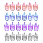 Velas transparentes LED X24