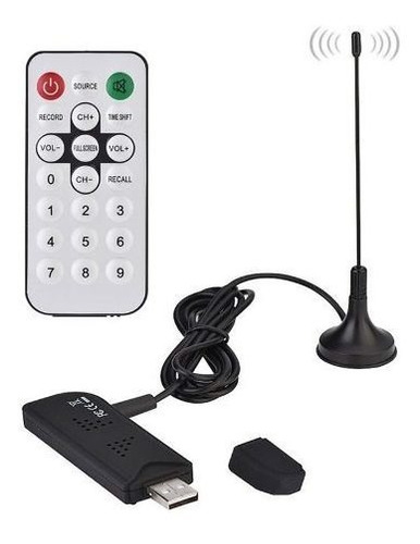 Antena Sintonizador Receptor De Tv Digital Control Tv - Imagen 2