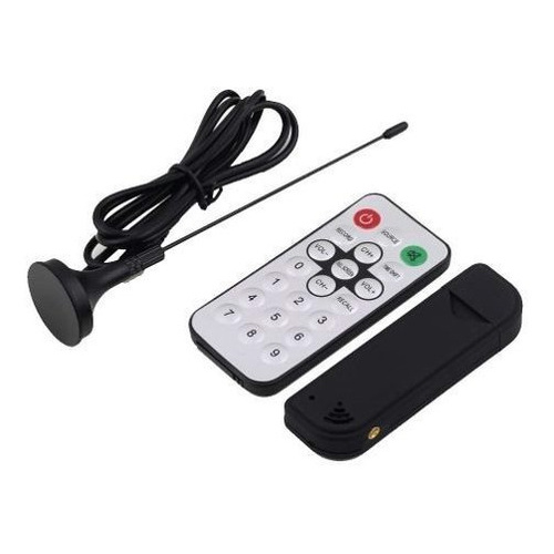 Antena Sintonizador Receptor De Tv Digital Control Tv