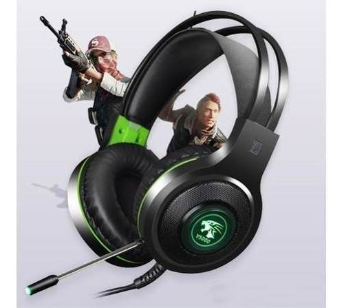Auricular Con Microfono Gamer V5000 Con Luz Led 7330 – vista posterior