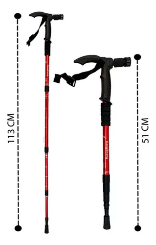 Bastón de trekking con linterna Gz102 - Imagen 5