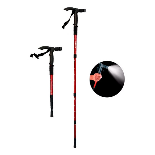 Bastón de trekking con linterna Gz102