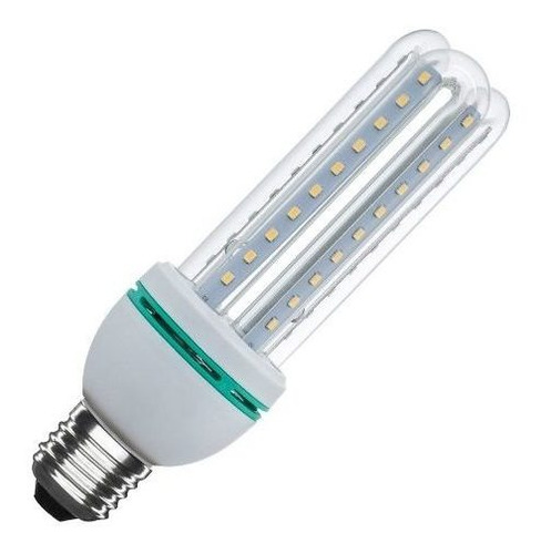 Bombilla Led 12w 3 Tubos Bajo Consumo Rosca Comun E27 220v - Imagen 1