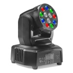 Cabezal Movil 12 Leds Audioritmico Dmx Pura Potencia Ideal Dj