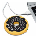 Calentador De Tazas Forma Rosquilla Usb 8w Donut Cup Warmer – vista lateral