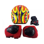 Cascos Y Protectores Rodillera Codera Ciclismo Deporte Set – detalle del producto
