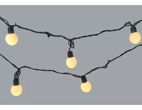 Guirnalda Calida Bolas Led 10 Mts Intemperie Terraza Patio - Imagen 8