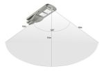 Lampara 40 Led Solar Panel Y Sensor Movimiento 40w L081 - Image 5