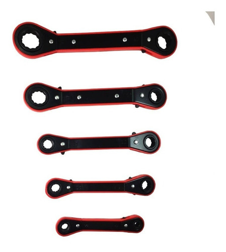 Llaves Combinadas Juego 5 Piezas 10 Medidas Con Cricket - Image 2