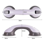Manija de seguridad con ventosa para baños - Imagen 5