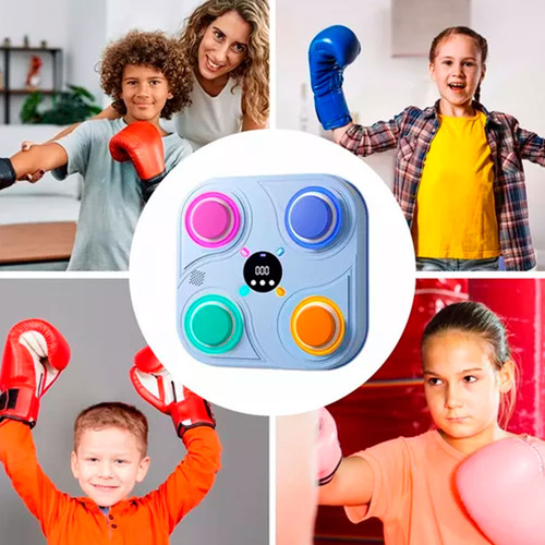Máquina de boxeo y guantes con música 1210 - Image 2