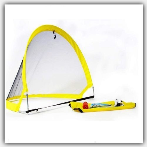 Mini Arcos Futbol Plegables Con Pelota De 80x60 Cm - Set X 2 - Image 7
