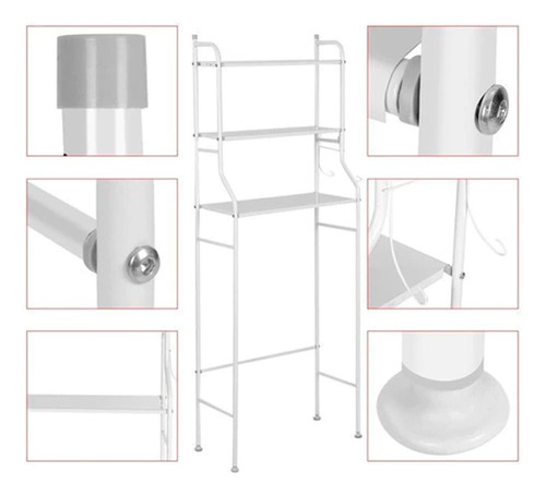 Mueble organizador de tres estantes 463 - Image 4