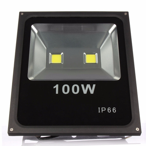 Reflector Led 100w Doble Blanco Frio Exterior 120º Ip66 - Image 2