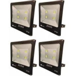 Reflector Led 200w Bajo Consumo Alta Poten Exterior Pack X 4