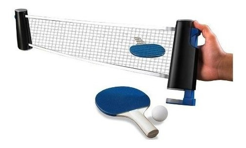 Set Ping Pong Red Retractil + 2 Paletas + 3 Pelotas Juego - Image 3