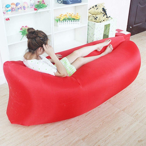 Sillon sofa inflable grand bag reposera playa parque nieve - Imagen 46