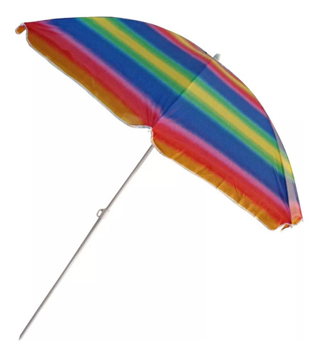 Sombrilla_Playa_Reforzada_Multicolor_Jardin_18_Mts_D_885240-MLA81307374568_122024-O.jpg Sombrilla reforzada multicolor para playa 1,8 metros