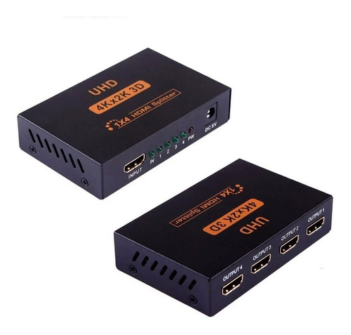 Splitter 1x4 Hdmi Amplificador 1080p 4k 3d Divisor - Image 1