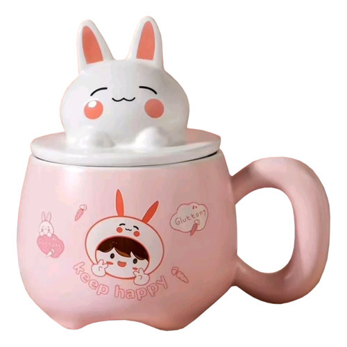 Taza cerámica de conejo Mt09490