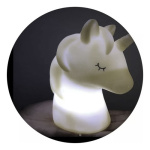 Velador Lampara Led Unicornio A Pila 15 Cm - Imagen 3