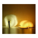 Velador Lampara Libro Led Recargable Usb Decorativa - Image 6