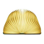 Velador Lampara Libro Led Recargable Usb Decorativa
