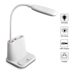 Velador Led Multifuncion Lapicero Cargador Usb Calido Frio