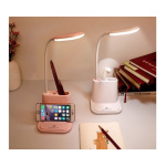 Velador Led Multifuncion Lapicero Cargador Usb Calido Frio - Imagen 9