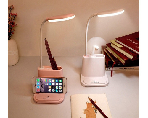 Velador Led Multifuncion Lapicero Cargador Usb Calido Frio - Imagen 9