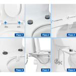 Bidet Para Inodoro Agua Fría/calor Universal Para Baño Diy11 - Image 3