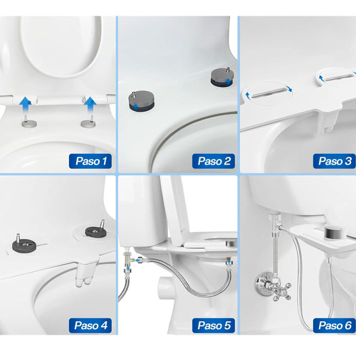 Bidet Para Inodoro Agua Fría/calor Universal Para Baño Diy11 - Image 3