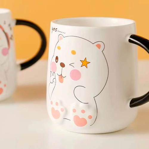 Taza cerámica diseño oso Mt09302 - Image 12