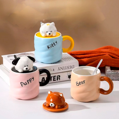 Taza de cerámica diseño animales Mt09326 - Image 18