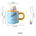 Taza de cerámica diseño animales Mt09326 - Image 22