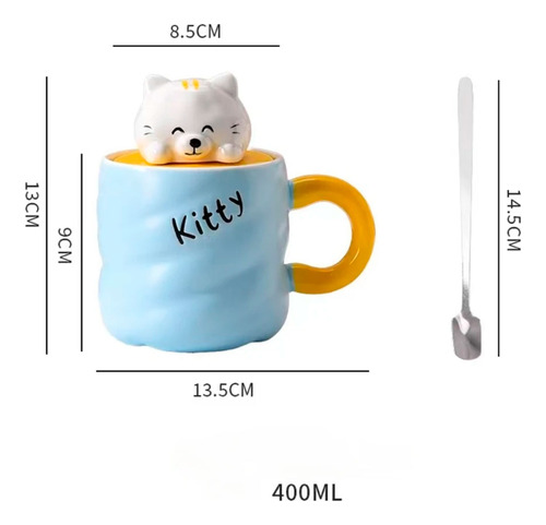 Taza de cerámica diseño animales Mt09326 - Image 14