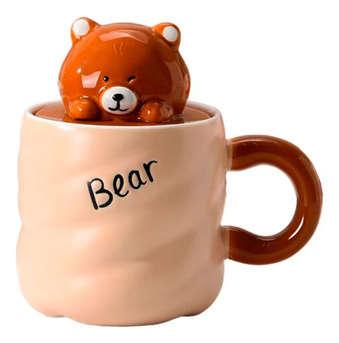 Taza de cerámica diseño animales Mt09326